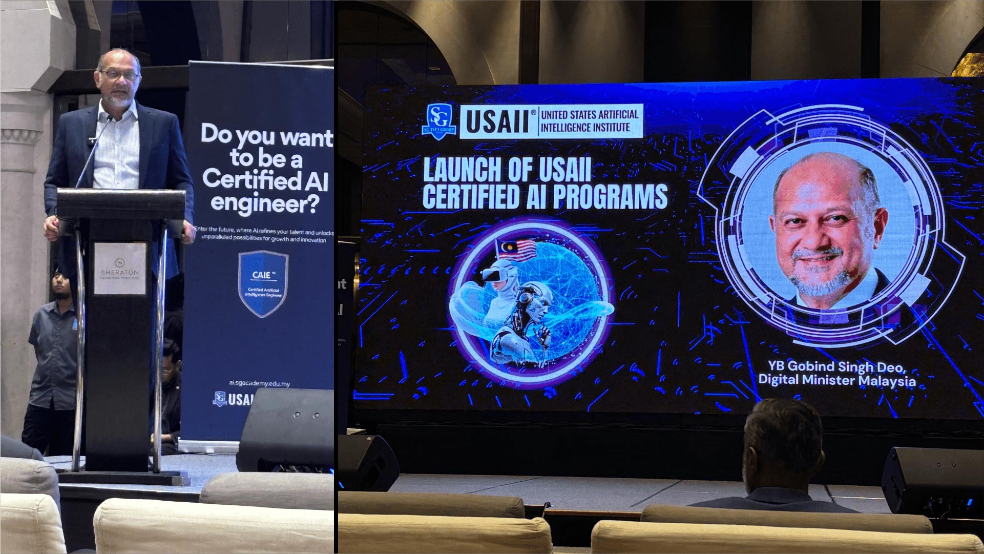 USAII® Launches AI Certifications in Malaysia with a Big Bang