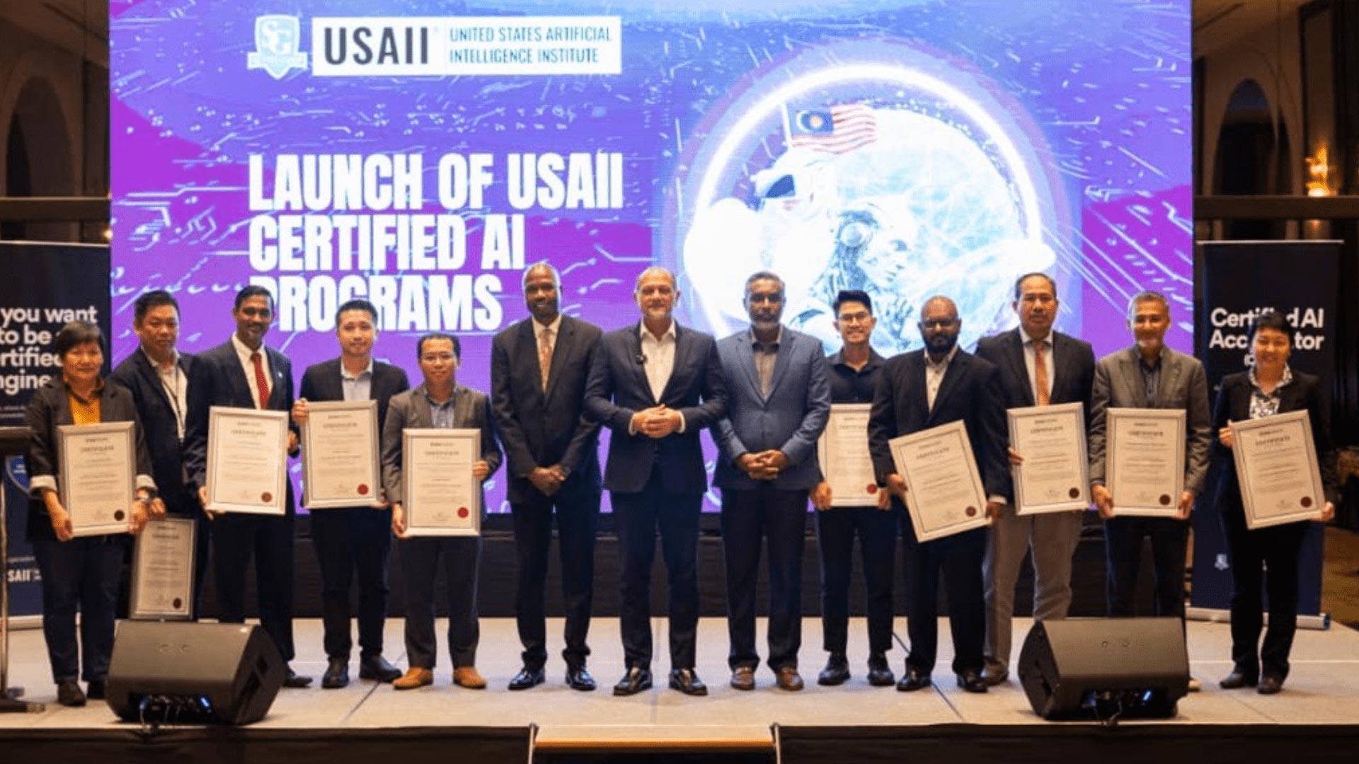 USAII® Launches AI Certifications in Malaysia with a Big Bang