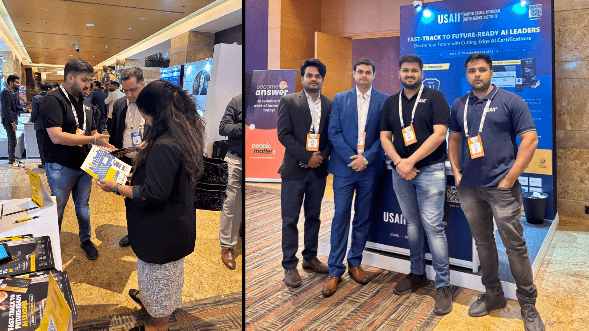 USAII® Showcases Premier AI Certifications at People Matters TechHR Pulse Mumbai 2025